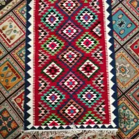 گلیم دست بافت کاموا