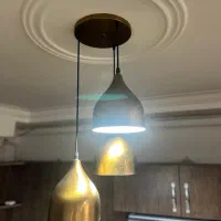 لوستر سه شاخه|لوستر و چراغ آویز|رشت, توشیبا|دیوار