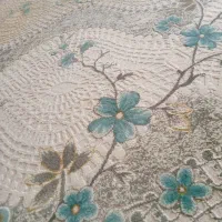 فرش ۴ متری|فرش|شیراز, گل سرخ|دیوار