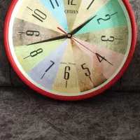 ساعت دیواری سیتیزن طرح رنگین کمان