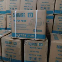پمپ آب نیم اسب اسکواردی تمام مس Qb60