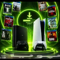 نصب بازیPs5 پکیج ۵ تاییXbox4بدون باز شدن و بن شدن