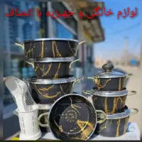 قابلمه19پارچه ماربل پرتوکالا(۶قابلمه+۲تابه+۵کفگیر)