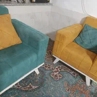 مبل مکعبی فرش پرده