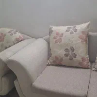 مبل  و میز وسط چوب روکش وکیوم