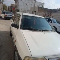 ماشین پرایدسفید بنزینی