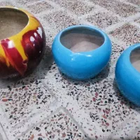 چند مدل گلدان سفالی|گل و گیاه طبیعی|ری, شهرک نظامی|دیوار