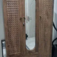 کمد کامل چوبی کاملا نو بدون استفاده