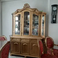 مبل استیل به همراه میزناهارخوری و بوفه|مبلمان خانگی و میز عسلی|اندیشه, اندیشه فاز ۵|دیوار