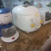 توستر همیلتون،سرخ کن بلک دیکر،قهوه جوش(چای سازسانی|اجاق گاز و لوازم برقی پخت‌وپز|مشهد, طبرسی شمالی|دیوار