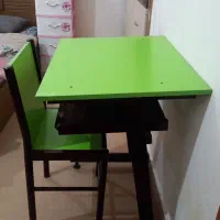 میز تحریر با صندلی در حد نو