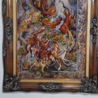 تابلو فرش دستباف|تابلو فرش|همدان, |دیوار