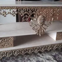 میز تلوزیون برنج برنجی