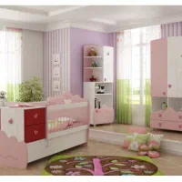 تخت و کمد کودک و نوجوان|تخت و سرویس خواب|شاهرود, |دیوار