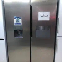 یخچال فریزر دوقلو هیمالیامدل آلفا پلاس رنگ استیل