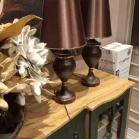 اباژور رومیزی ۲ عدد نوی نو رنگ خاص قد۶۵