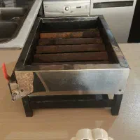 کباب پز گازی استیل باشعله پوش چدنی|اجاق گاز و لوازم برقی پخت‌وپز|کرمانشاه, |دیوار