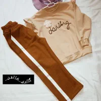 بلوز شلوار بگ گل برجسته