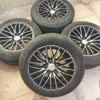 رینگ 15 اسپرت OZ پارس 405 سمند 206 با لاستیک80%