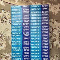 40 عدد نوار کاست SONY EF 60 Min اصل ژاپن