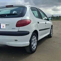 پژو۲۰۶ سفید|خودرو سواری و وانت|خرم‌آباد (تنکابن), |دیوار