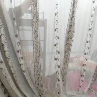 پرده حریروالان دار،پرده شامی برادراتاق ودر، ورودی