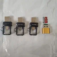 ۳عددفلاش ۶۴گیگ سندیسک|لوازم جانبی موبایل و تبلت|سنندج, |دیوار