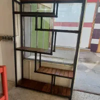 انواع مدل رگال فروشگاهی و خانگی|کتابخانه، شلف، قفسههای دیواری|کاکی, |دیوار