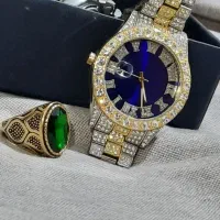 ساعت مچی فول نگین طرح رولکس