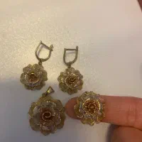 نیم ست سه بعدی شیک و زیبا|جواهرات|زنجان, |دیوار