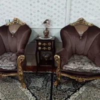 مبل ۹نفره همراه با میز جلو مبلی و یک عدد عسلی|مبلمان خانگی و میز عسلی|رفسنجان, |دیوار