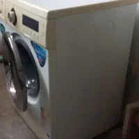 لباسشویی ۷کیلویی اسنووا بدون تسمه سالم|ماشین لباسشویی و خشک‌کن لباس|رشت, اسماعیل آباد|دیوار
