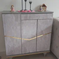 سرویس چوبی آینه کنسول|بوفه، ویترین، کنسول|اهواز, کوی فرهنگیان ۱|دیوار