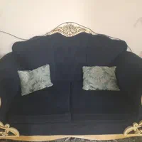 مبل هفت نفره با جلوی مبلی م دو عدد میز عسلی|مبلمان خانگی و میز عسلی|اسلام‌شهر, شهرک قائمیه|دیوار