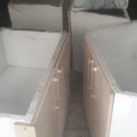 کابینت فلزی|آب‌چکان و نظم‌دهنده ظروف|قم, قلعه کامکار|دیوار