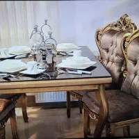 میز ناهار خوری ۴ نفره|میز و صندلی غذاخوری|اصفهان, شفق|دیوار
