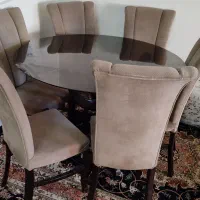 میز ناهار (نهار) خوری شش نفره