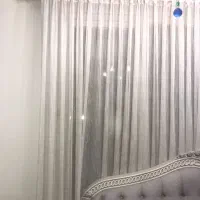 پرده حریر ترک اتاق