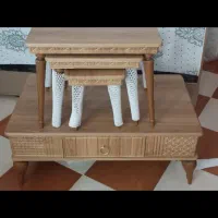 میز جلومبل وعسلی نو|مبلمان خانگی و میز عسلی|بهبهان, |دیوار