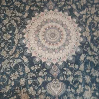 2تخته فرش در ابعاد ۹و ۱/۱۵.تافته باران اطلسی