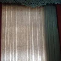 پرده پذیرایی به همراه کتیبه|پرده، رانر، رومیزی|اهواز, کیان اباد|دیوار