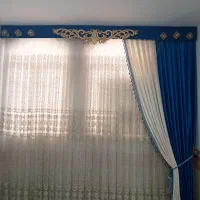 پرده ۳*۳|پرده، رانر، رومیزی|قم, چهل درخت‎|دیوار