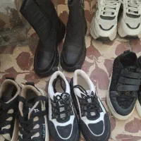 پنج جفت کفش در حد نو همگی باهم
