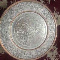 دیوار کوب مسی اثر زیبای استاد تقی پشوتن