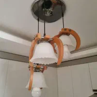 سه لوستر اتاق خواب و آشپزخانه|لوستر و چراغ آویز|زنجان, |دیوار