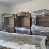 میز صندلی اداری و کتاب خانه