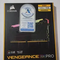 ram vengeance pro RGB 16(2x8)DDR4 3200MHz cl16
