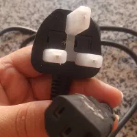 کابل برق ۳ پین فیوز دار