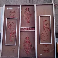 درب حیاط|مصالح و تجهیزات ساختمان|تاکستان, |دیوار