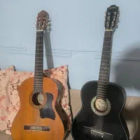 گیتار c40 و گیتار اسپانیایی مشکی به قیمت